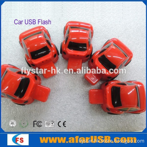 Top selling cheapest red car usb flash drive with 3 years warranty